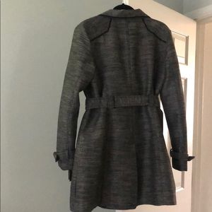Guess Jackets & Coats - Guess Coat with Belt and Double-Button Front Guess Jackets & Coats - Guess Coat with Belt and Double-Button Front